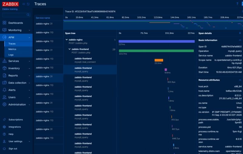 عکس بنر اصلی خبر یا عنوان تمرکز بیشتر بر شناسایی Root Causeدر Zabbix 8.0 RC1